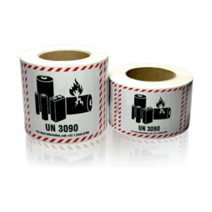Small Lithium Labels (74 x 105mm)