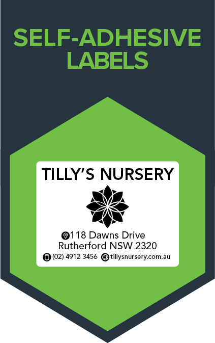 Icon Print Service Self Adhesive Labels V3
