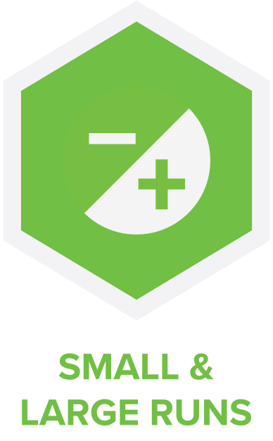 Small and Large Runs Icon