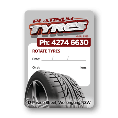 Platinum Tyres Under Bonnet Labels